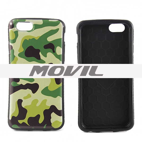 NP-2348 Colorido tpu funda para Apple iPhone 6-7